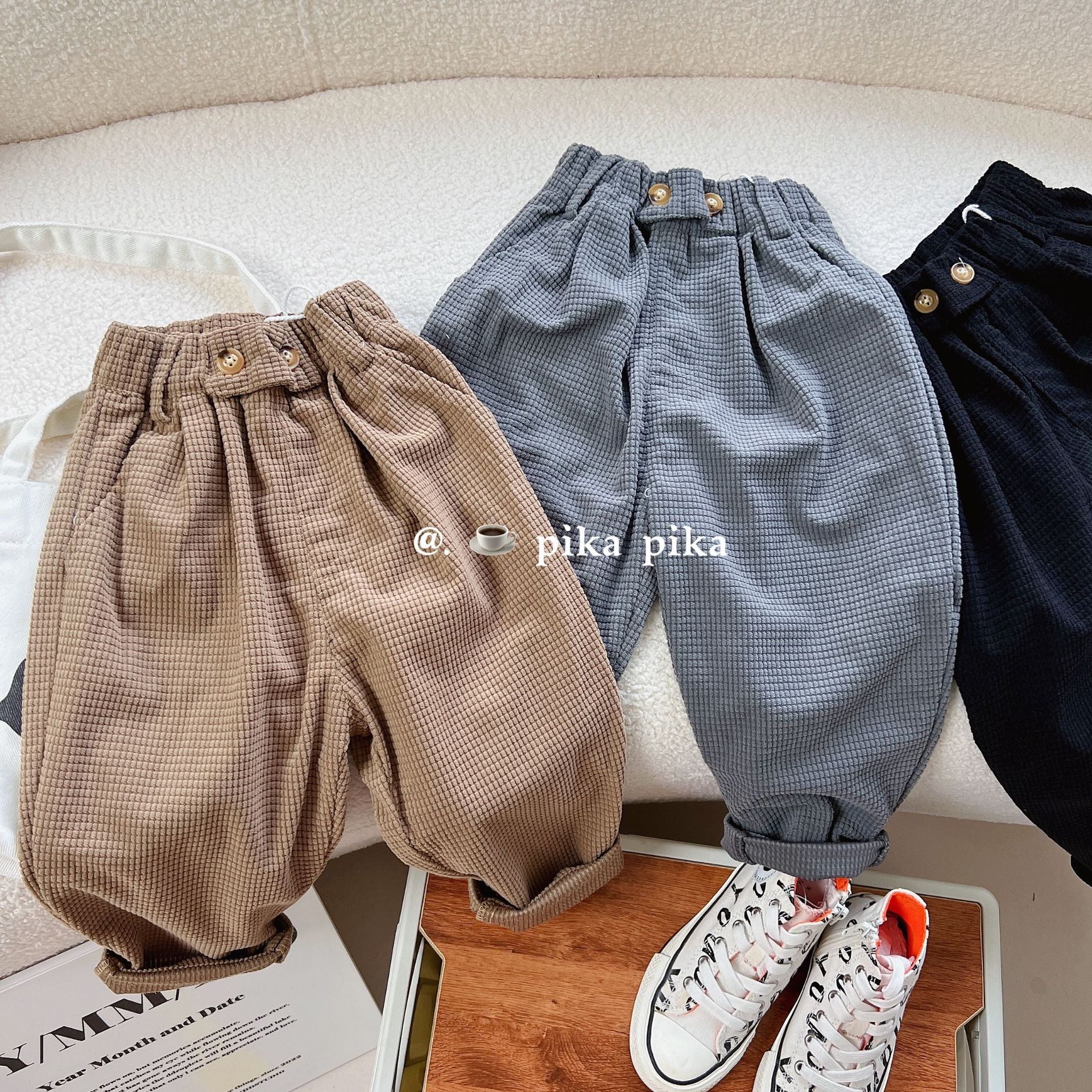 新款春季男童儿童裤子