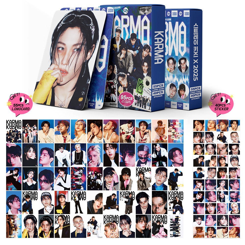 Cadena total de gran cantidad de nuevos productos en stock 55 tarjetas de álbum SKMyBreath KPOP estrella alrededor de la tarjeta de colección LOMO