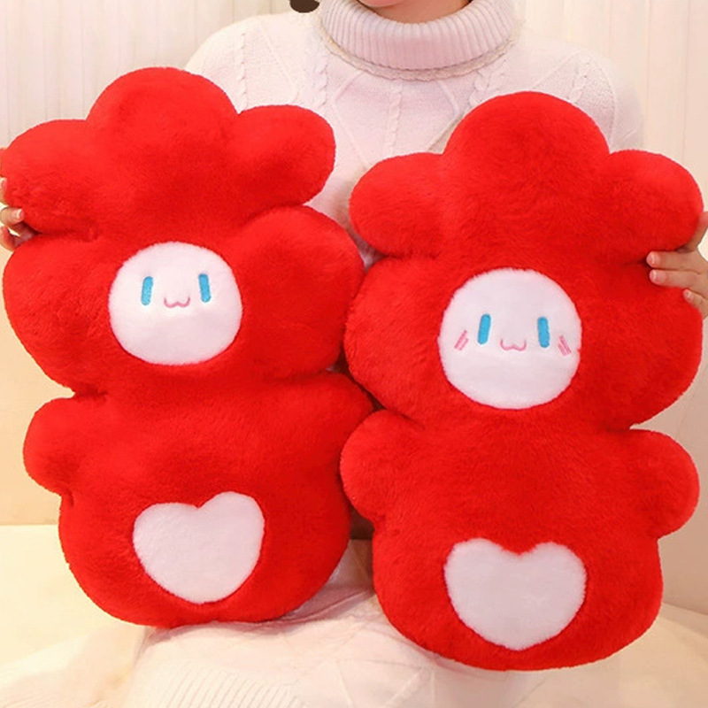 Celebrativo coroa roja gansos casados prensas de compromiso decoración diseño cisne un par de almohadas pareja muñeca muñeca