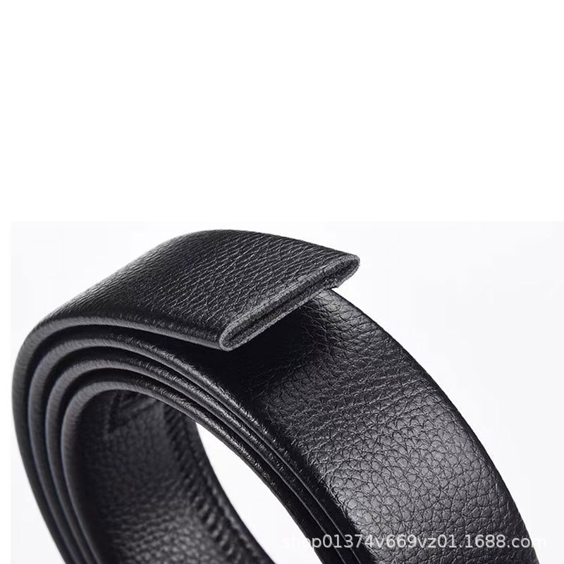 Belt, automatic leather buckle, tape