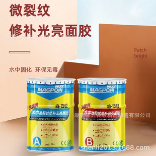 Shenliling micro-crack repair bright surface adhesive in water curable repairable scrapable surface hydrophilic epoxy