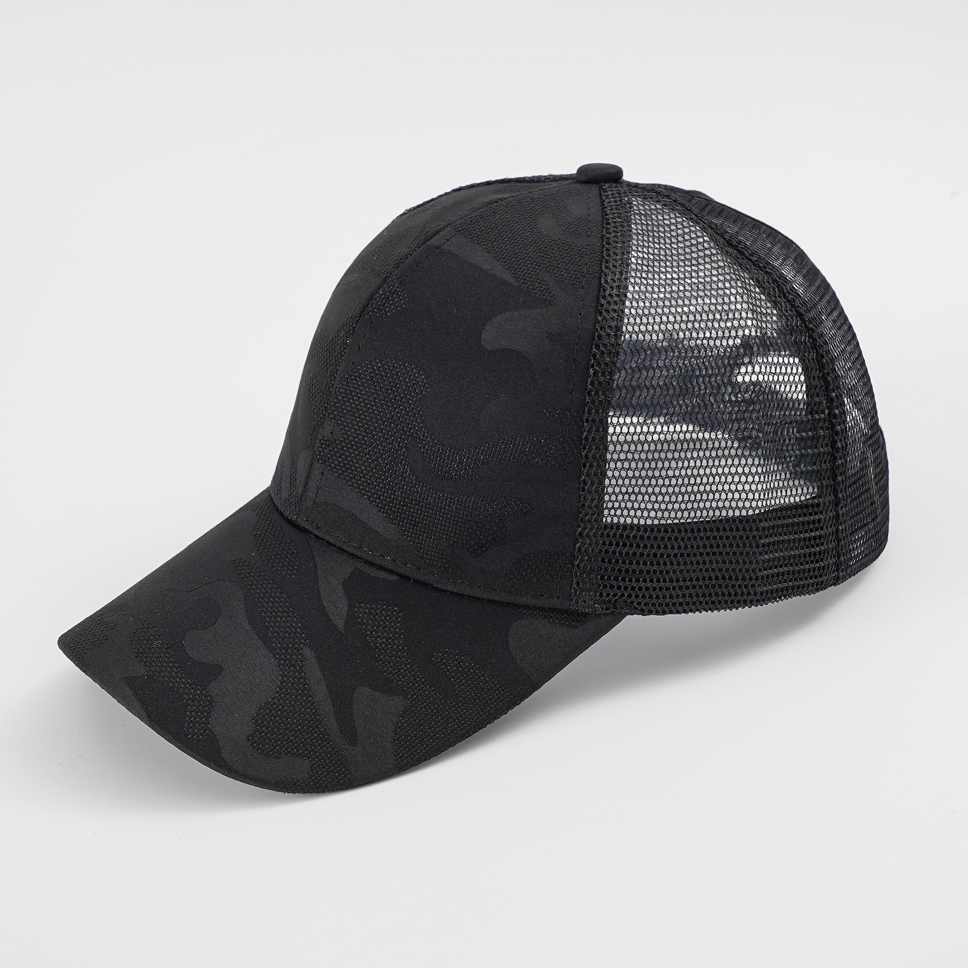 Camuflaje verano nueva sombrilla transpirable sombrero neto masculino y femenino ocio al aire libre gorra de béisbol simple sombrero de sol