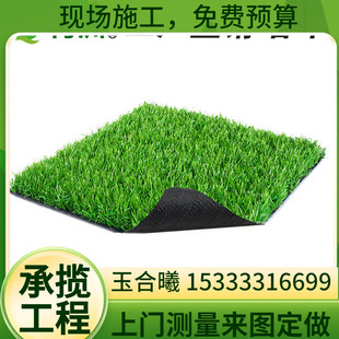 Qingzhou Artificial Turf Kindergarten Fake Turf Plastic Grass 2 3 4cm Outdoor Balcony Courtyard Artificial Turf