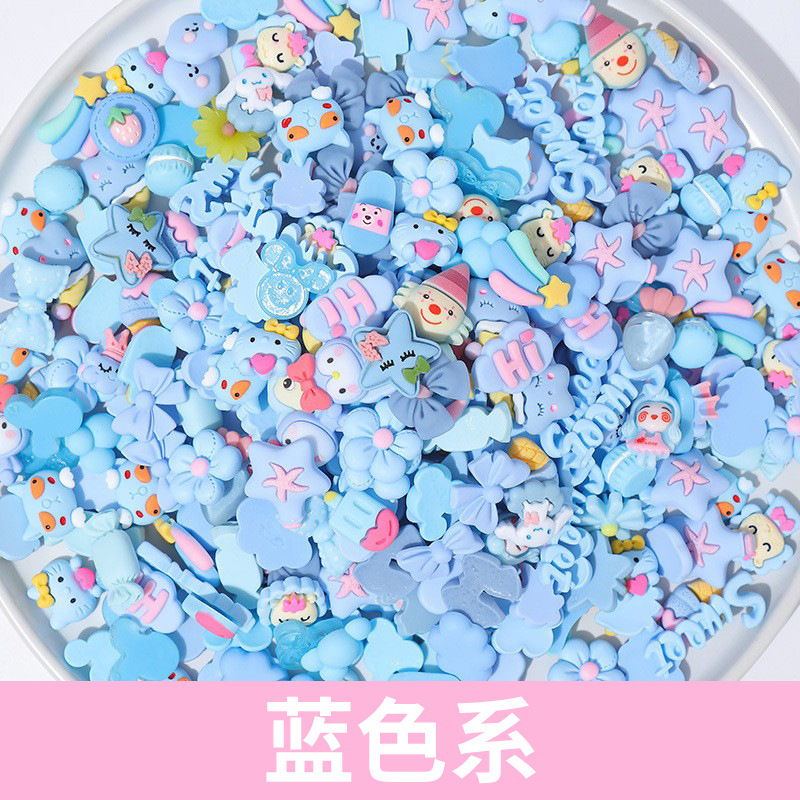 漫画ミックス樹脂クリームゴムdiy材料手作りアクセサリー携帯ケース装飾ヘアピンヘアアクセサリー|undefined