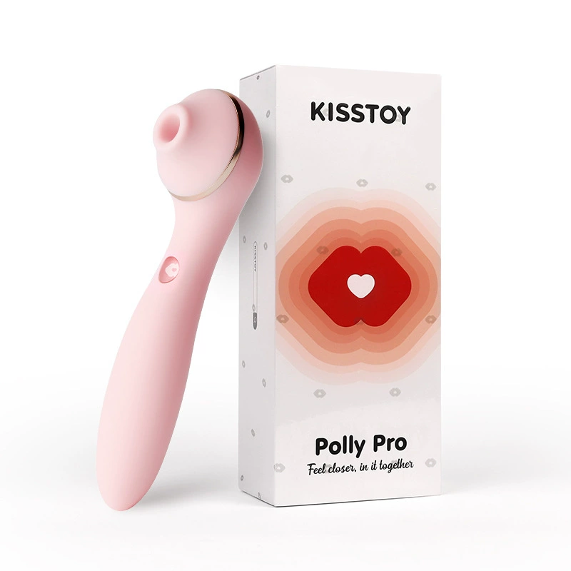 Прибор для мастурбации с присасыванием KISSTOY PollyPlus II, второе поколение, компактный 20,5 см