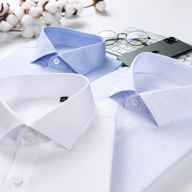 Proveedores textiles al por mayor de tela multicolor Twill tejido TC tela de camisa de hombre