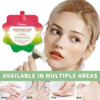 Cross-border Youbuy Охлаждающий скраб с арбузом Очищение кожи всего тела Фруктовый скраб Очищающий и отшелушивающий