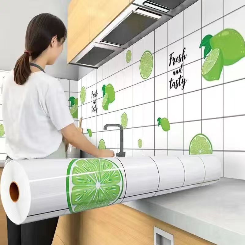 Green lemon [waterproof and oilproof aluminum film base]