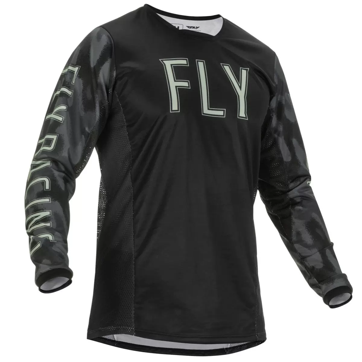 外贸FLY摩托赛车服排汗速干夏季长袖骑行服山地自行车越野速降服