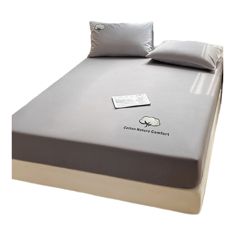 Nueva sábana de tela gruesa vieja de algodón puro pieza única 100 algodón Simmons colchón protector funda de cama funda de cama 2025 nuevo