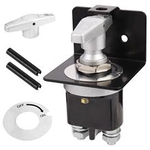 带锁止板的电源断电开关12V-36V适配负极电池接线柱切断防漏电