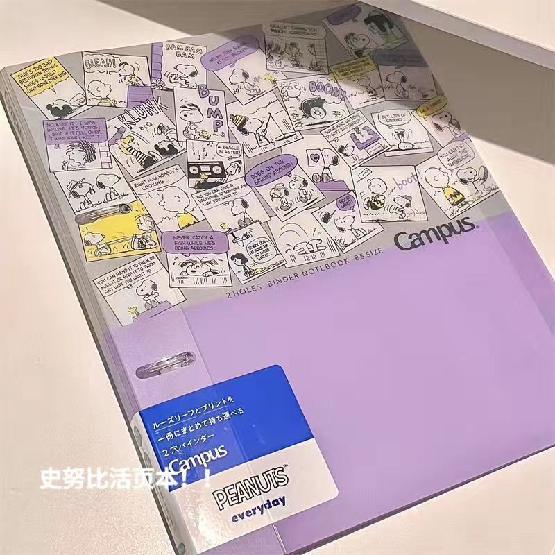 爆款活页本ins简约创意三丽鸥内页横线B5防水可拆卸高颜值笔记本|undefined