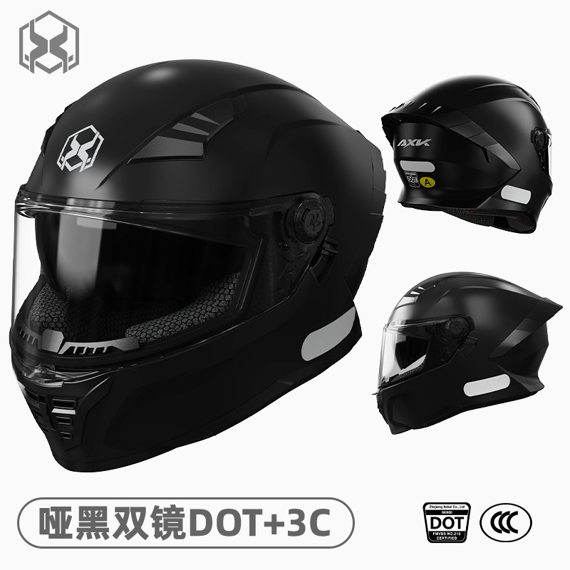 3C/DOT certificado casco de motocicleta para hombre casco de motocicleta cálido para mujer cuatro estaciones general motocicleta eléctrica ciclismo casco de seguridad