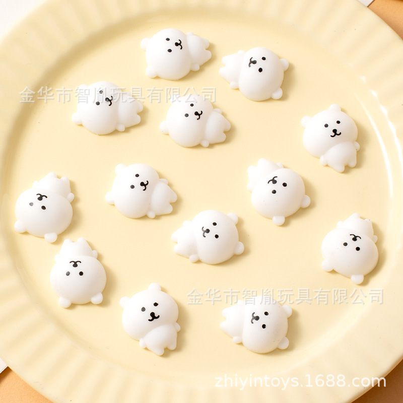 Douyinと同じスタイルの自己解嘲的なクマの鼻をつまむおもちゃ、超かわいい子供用減圧おもちゃ、動物減圧ピンチおもちゃ卸売|undefined