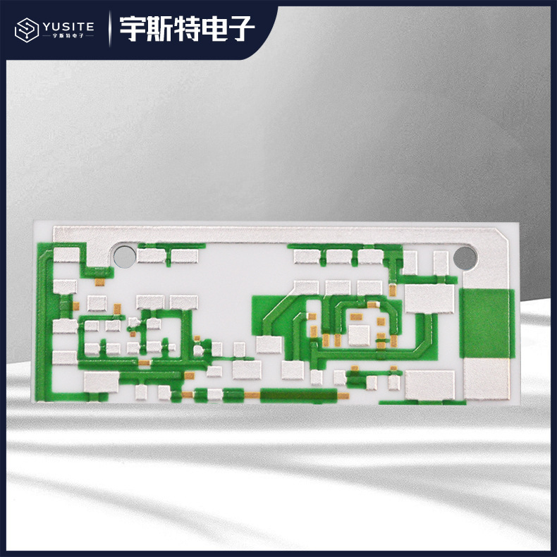 プロ仕様のセラミックPCBレーザー抵抗調整混合集積回路基板厚膜セラミック回路基板抵抗加工|undefined
