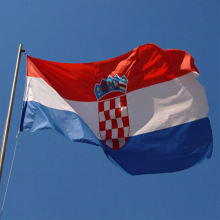 90*150cm 克罗地亚国旗 Flag of Croatia 4号涤纶旗帜 批发