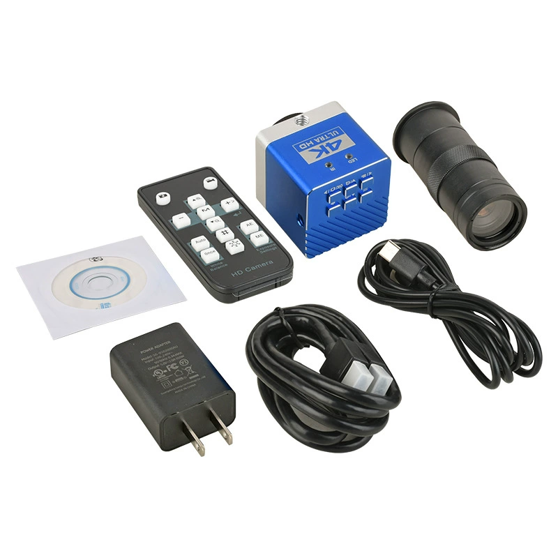 Оптовая продажа 4K HD микроскоп промышленная камера 830 Мп HDMI/Type-C выход 100X объектив