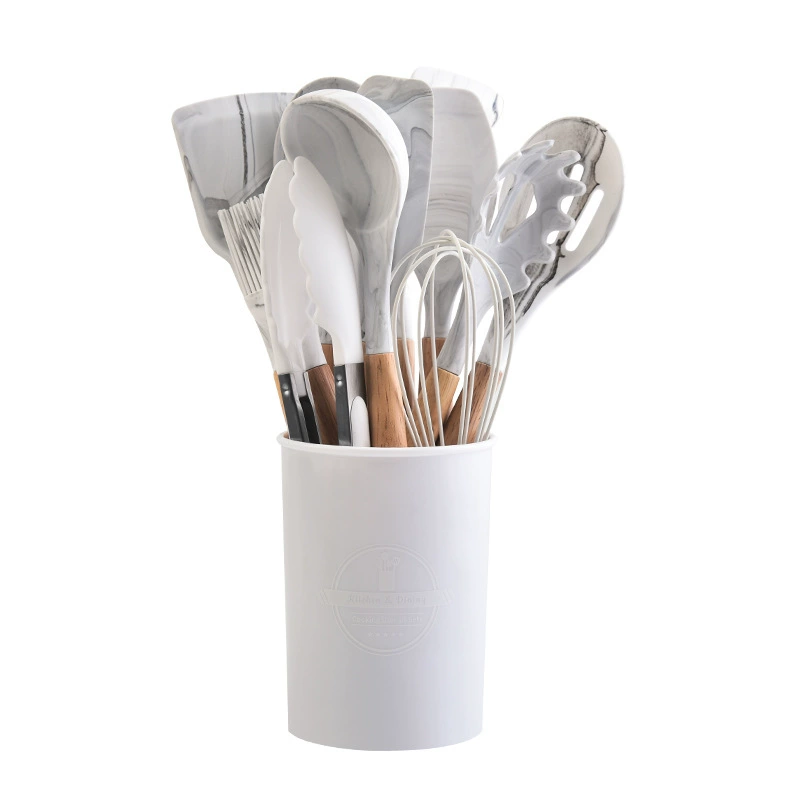 Silicone kitchenware, set, storage system, 12 pieces