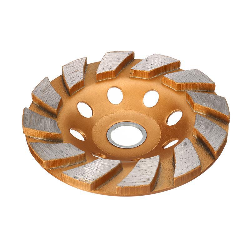批发100x22.23/16内孔金刚石结块磨轮打磨片石材混凝土地坪磨片