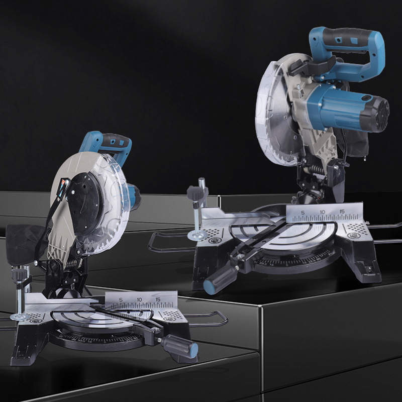 志标锯铝机多功能铝合金切割机高精度45度角铝材斜切锯木材