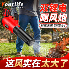 ドライヤーハイパワー工業用リチウム電気送風機充電式強力ワイヤレス吹葉落葉吹きほこり