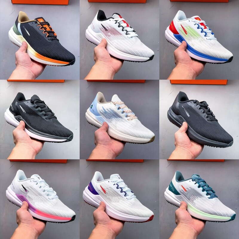 New Moon Landing Pegasus Winflo9 Running Shoes Zoom Air Cushion Shock Absorption Rebound Non-Slip Wear-Resistant Breathable Sneakers New Moon Landing Pegasus Winflo9 Running Shoes Zoom Air Cushion Shock Absorption Rebound Non-Slip Wear-Resistant Breathable Sneakers