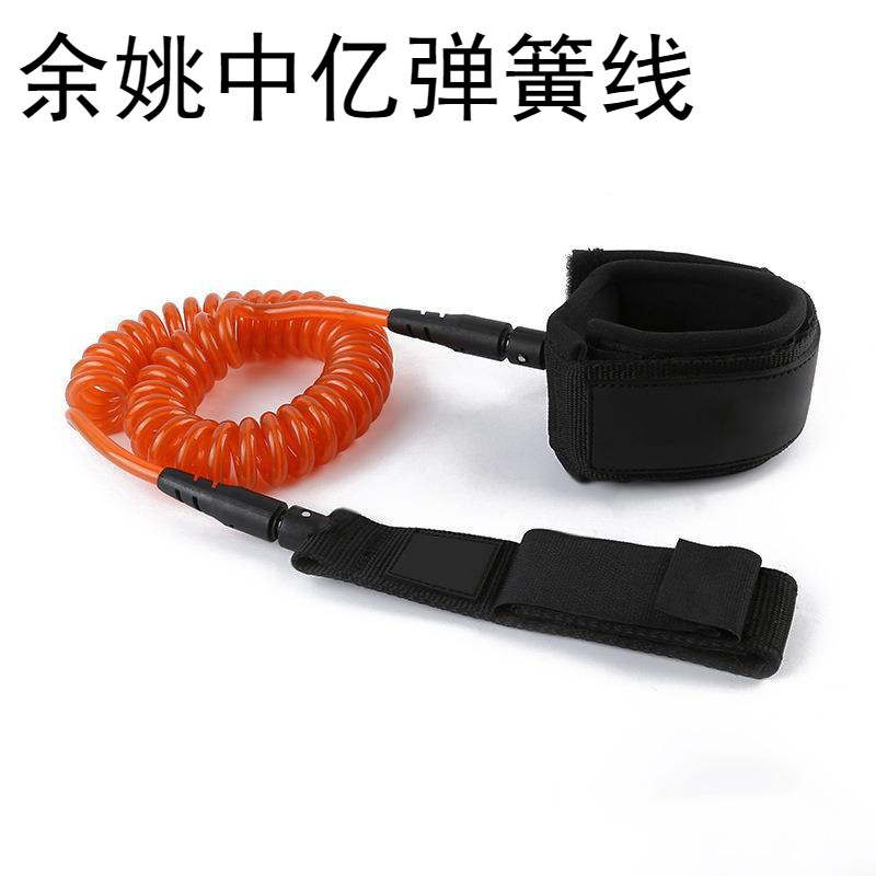 Factory supply direct selling home in stock wholesale surfboard rope 5-10 feet surfboard foot rope large quantity has excellent