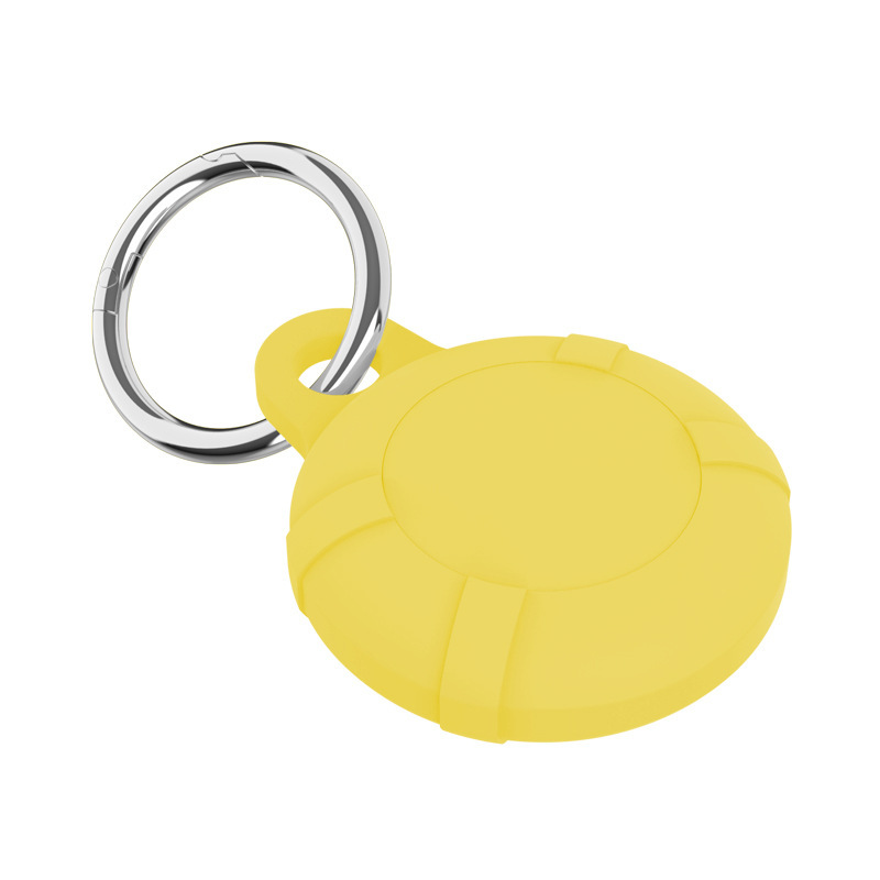 Aplicable a Apple Airtag funda protectora localizador rastreador anti-perdida llavero impermeable todo incluido funda protectora