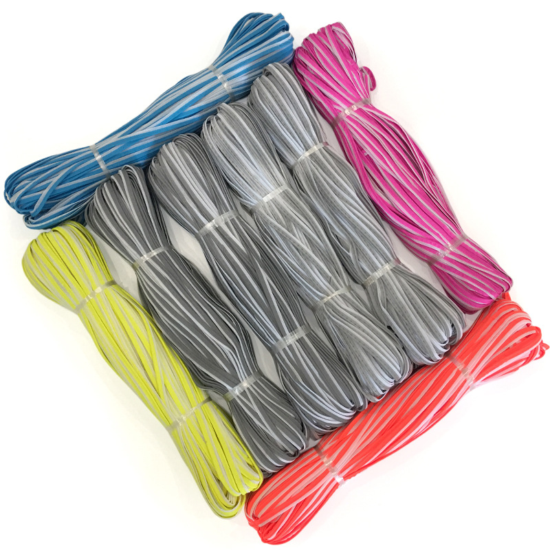 工厂反光条校服彩色包边条透气安全防护户外警示耐磨室外服装反光