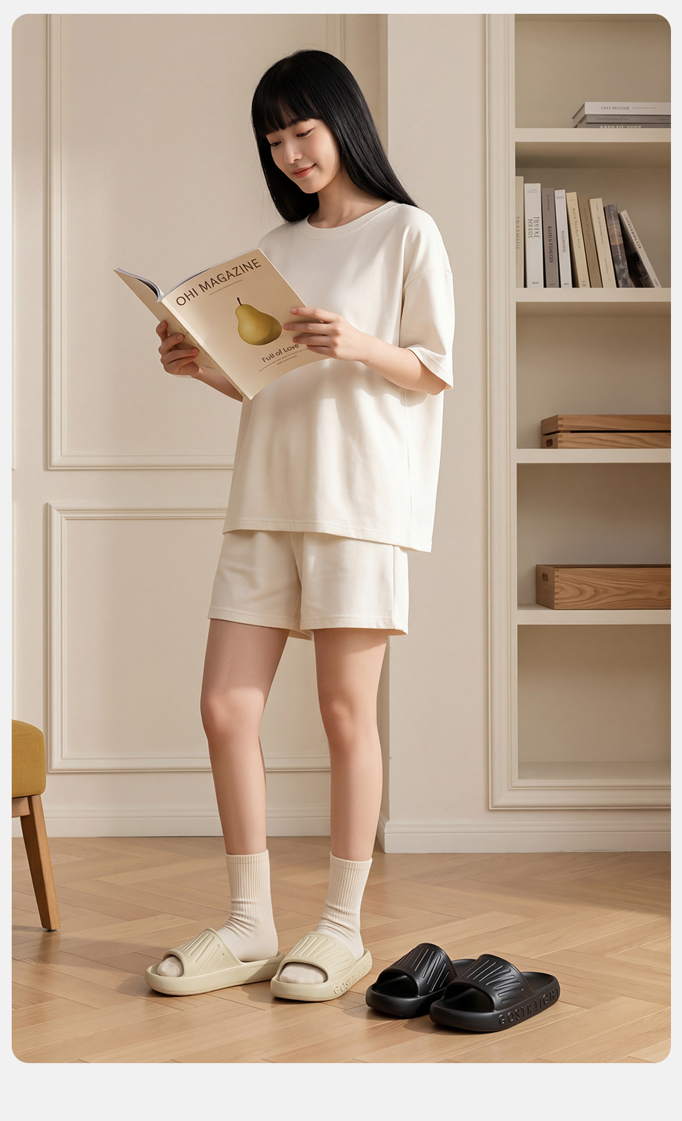 Women's Thick Sole Non-slip Slippers For Home And Bathroom_voghion.com