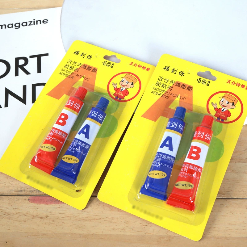 Высокопроизводительный структурный клей твердый клей AB клей многофункциональный металлический пластиковый кожаный клей универсальный клей оптом
