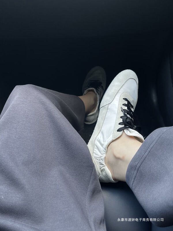 Women's Spring New Style High-End Fashion Soft-Soled Ballet-Style Genuine Leather Flat Lace-Up Trainers Women's Spring New Style High-End Fashion Soft-Soled Ballet-Style Genuine Leather Flat Lace-Up Trainers