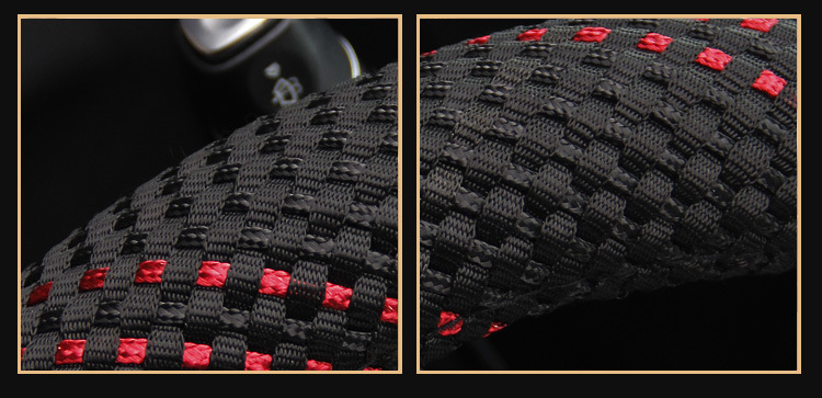 Double 11 Ice Silk 39 40 42 45 47 49 White Rubber Steering Wheel Cover Large Truck Small Truck Bus Handicap Cover