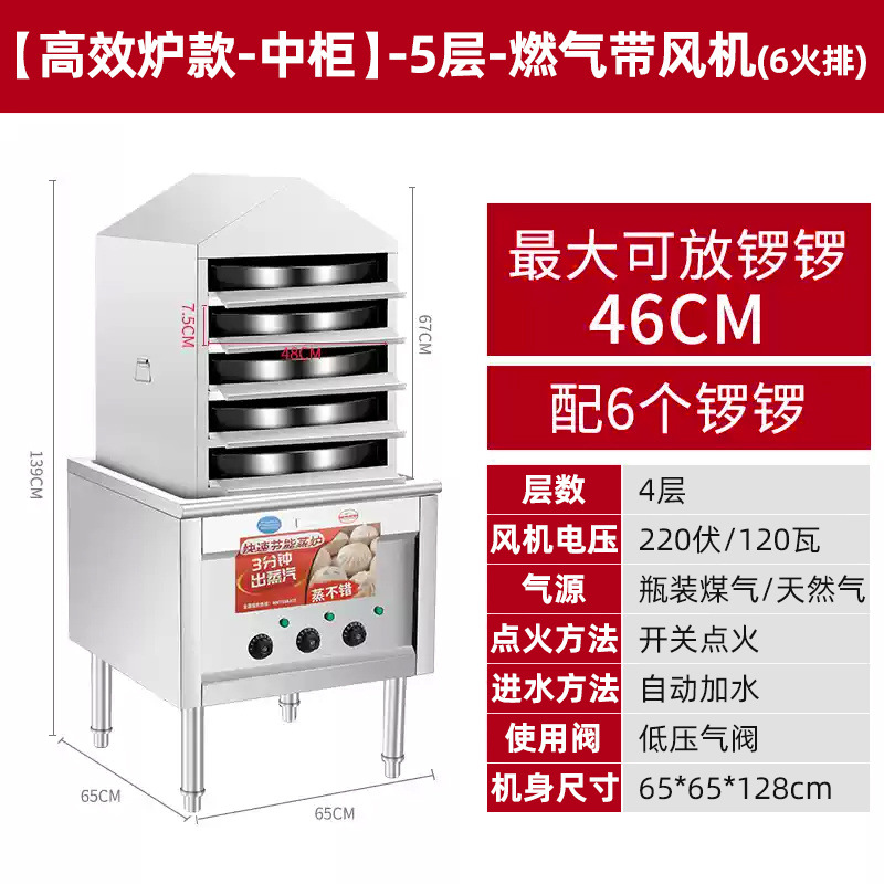 Cuerpo frío al vapor especial para máquina de enfriamiento de piel comercial multifuncional de cubierta inversa multicapa completamente automática de caja de vapor