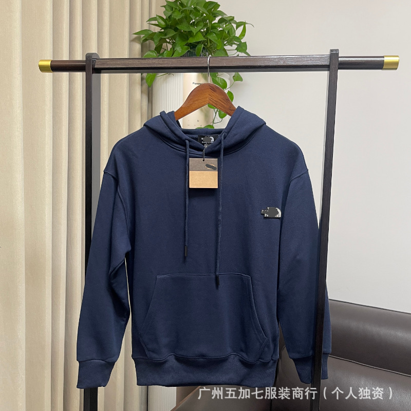 Cross-Border Factory Direct Sales of the Trendy Brand North Face's Classic 360g Hooded Long-Sleeved Casual Sweatshirt for Men and Women