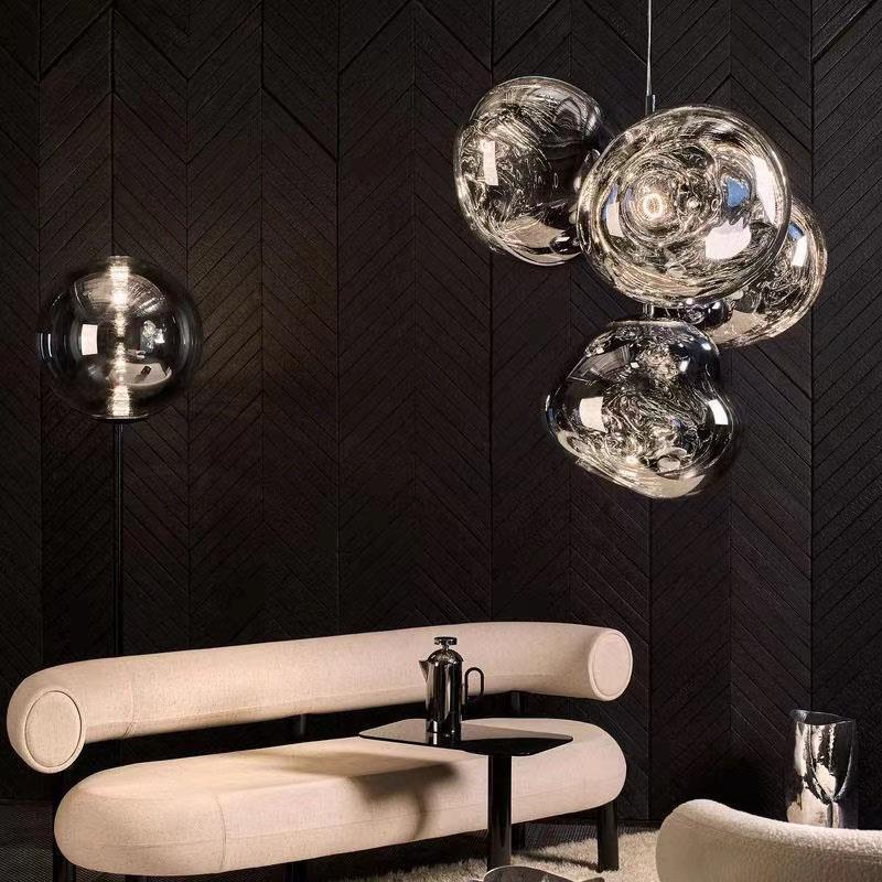 Direct Sale from Zhongshan Factory, Guangdong: Nordic Restaurant Lava Ball Pendant Light, Open Kitchen Island Bar Pendant Light