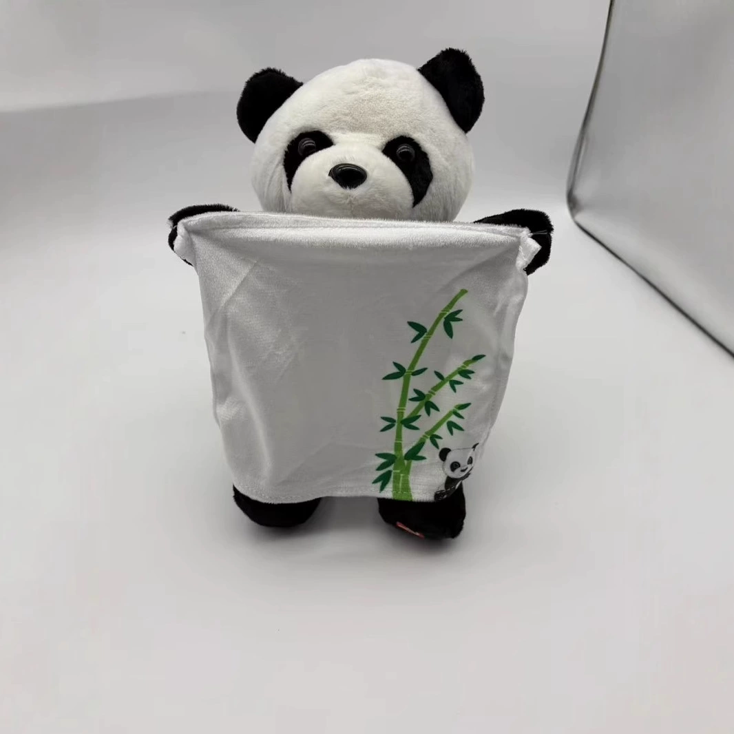 Интерактивная электрическая плюшевая игрушка, panda, раннее образование