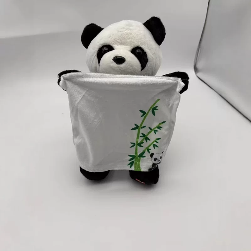 Интерактивная электрическая плюшевая игрушка, panda, раннее образование
