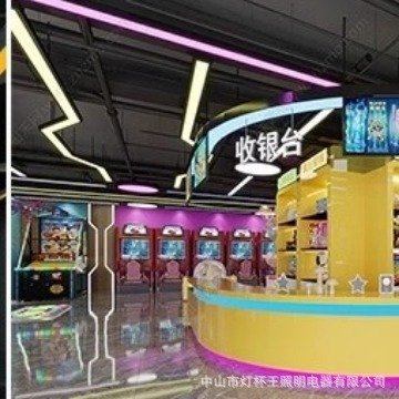 Acrílico modelado lámpara de vela de deportes electrónicos de internet café módulo de forma extraña lámpara billar ciudad de juegos sala de juegos gimnasio atmósfera lámpara