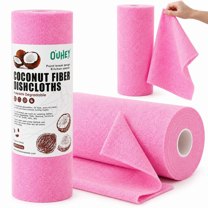 Coconut Shell Rag Household Degreasing Dishwashing Cloth Kitchen Housekeeping Cleaning Towel Absorbs Water and Does Not Shed Lint Hand-Teared Coconut Shell Rag Coconut Shell Rag Household Degreasing Dishwashing Cloth Kitchen Housekeeping Cleaning Towel Absorbs Water and Does Not Shed Lint Hand-Teared Coconut Shell Rag