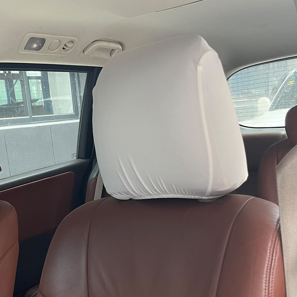 Didi Net sobre la cabeza del coche funda de almohada Four Seasons Universal Cubierta de la cabeza de la publicidad del coche material en blanco con taxi anti-sucio lateral