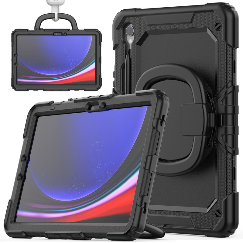 Suitable for Samsung S10Fe+13.1 Portable Rotating Protective Case S10Lite Silicone Pc Bracelet Anti-Fall Bracket Case Suitable for Samsung S10Fe+13.1 Portable Rotating Protective Case S10Lite Silicone Pc Bracelet Anti-Fall Bracket Case