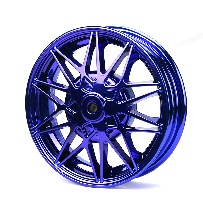 Linhai Cuxi Rsz Ghost Fire 100 Modified Aluminum Alloy Steel Rim Electroplated Wheel Hub Bell Front Axle 10mm