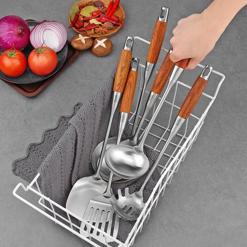 German CCKO304 stainless steel cooking spatula seven-piece kitchen utensils household set spoon frying spoon complete set