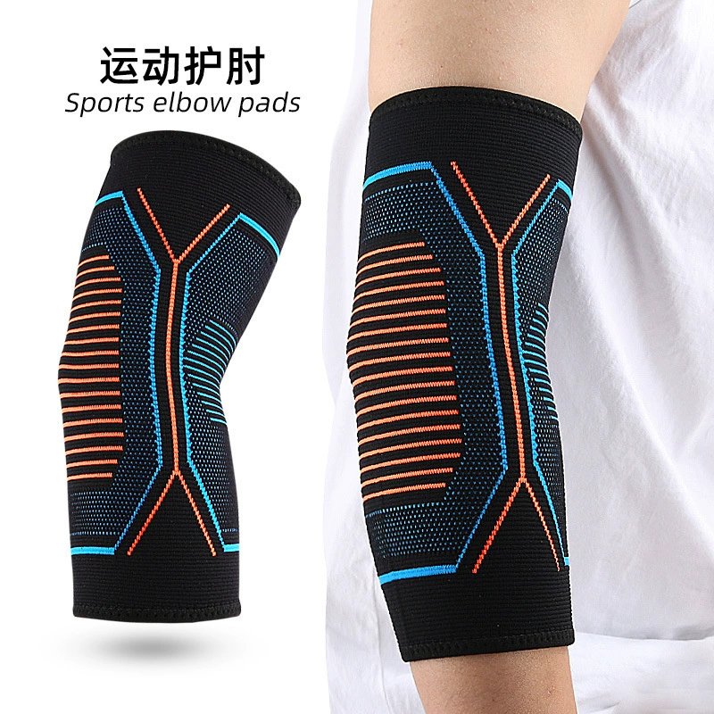 Трансграничные виды спорта на открытом воздухе Нейлоновый цвет защиты локоть эластичная растяжка для амортизации и декомпрессии баскетбольного фитнес-защитного снаряжения