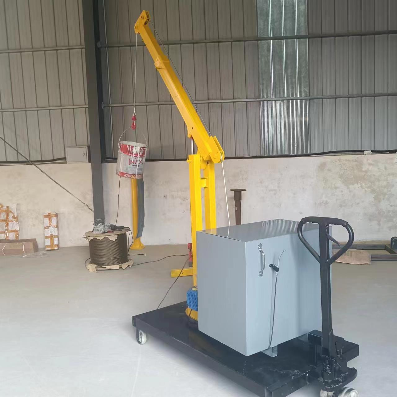 移动小吊机 电动行走液压起重机 移动吊车 全电动行走起重升降机