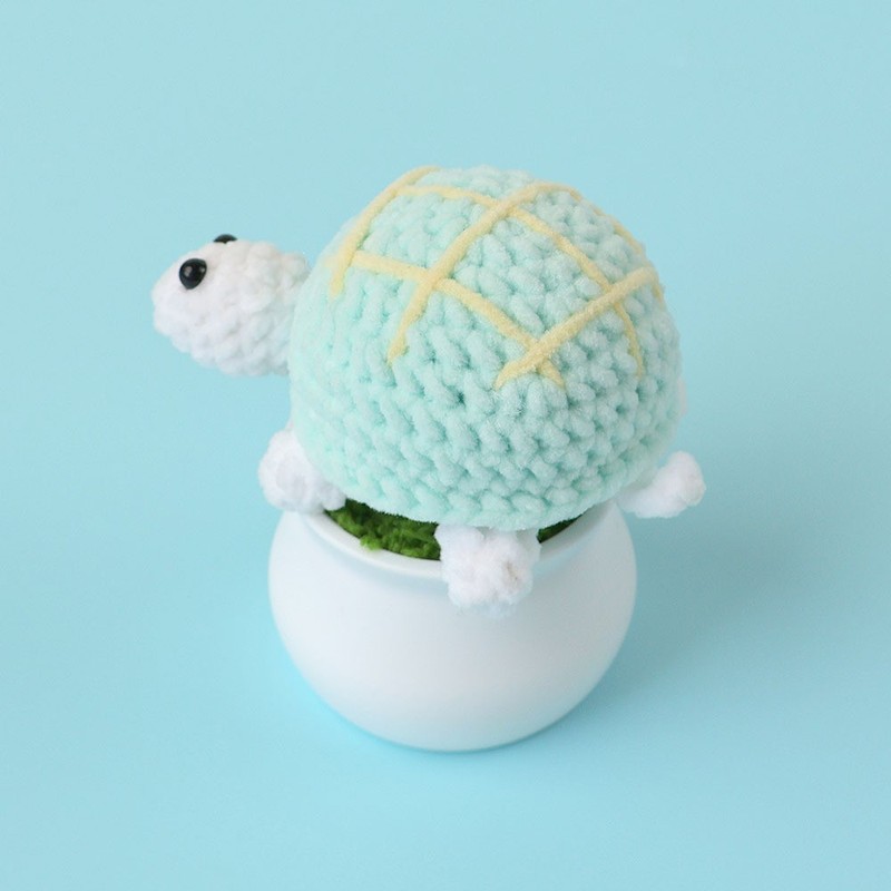 完成したウールひまわり鉢植えスズラン造花チューリップデスクトップ装飾品バレンタインデー教師クラスメートギフト|undefined