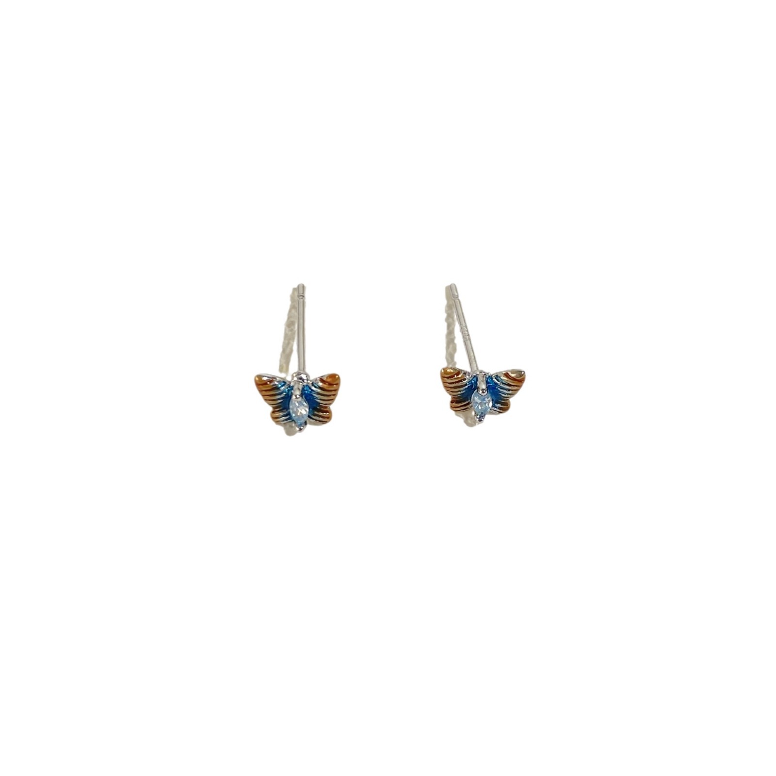 Green small sophisticated cute elegant fashionable trend earrings