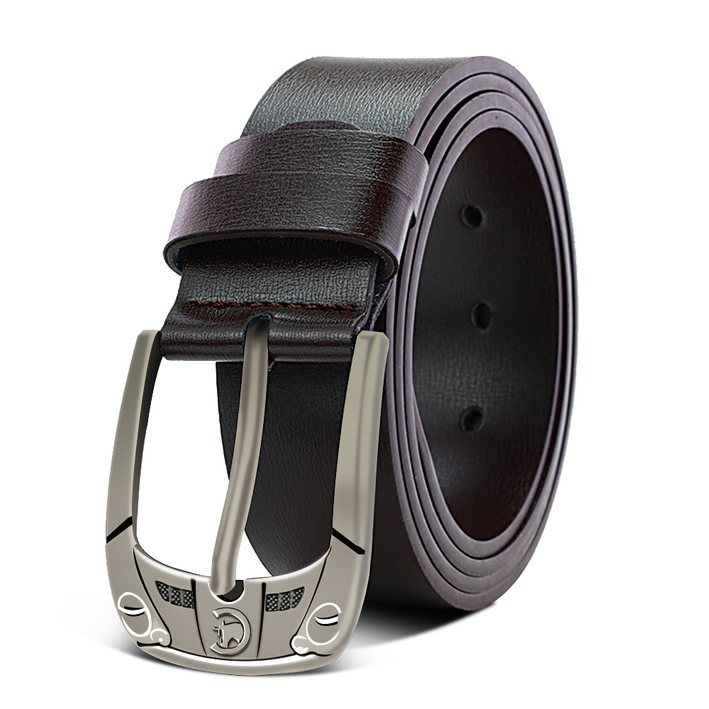 cinturón de hombre cinturón de aguja cinturón de cuero de vaca cinturón de negocios cinturón de cuero pu cinturón al por mayor [enviar perforador]