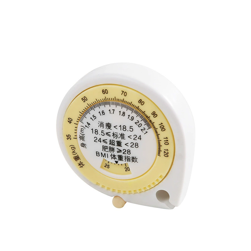 BMI Healthy Rub Tape Glot Portable Skin Glot Glip Hip Hip Rugs Mini Drop automatic telescopic three -dimensional measurement soft ruler